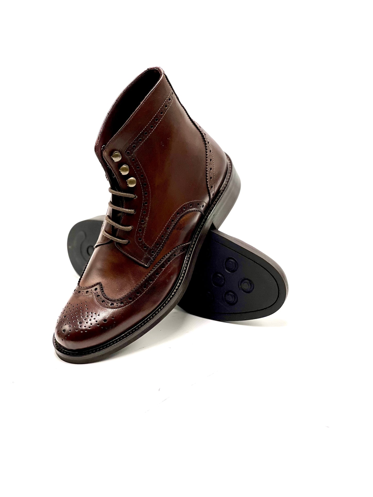 Stivaletto Lacci Vitello Coda di Rondine Gummy (StivLCdrGum)