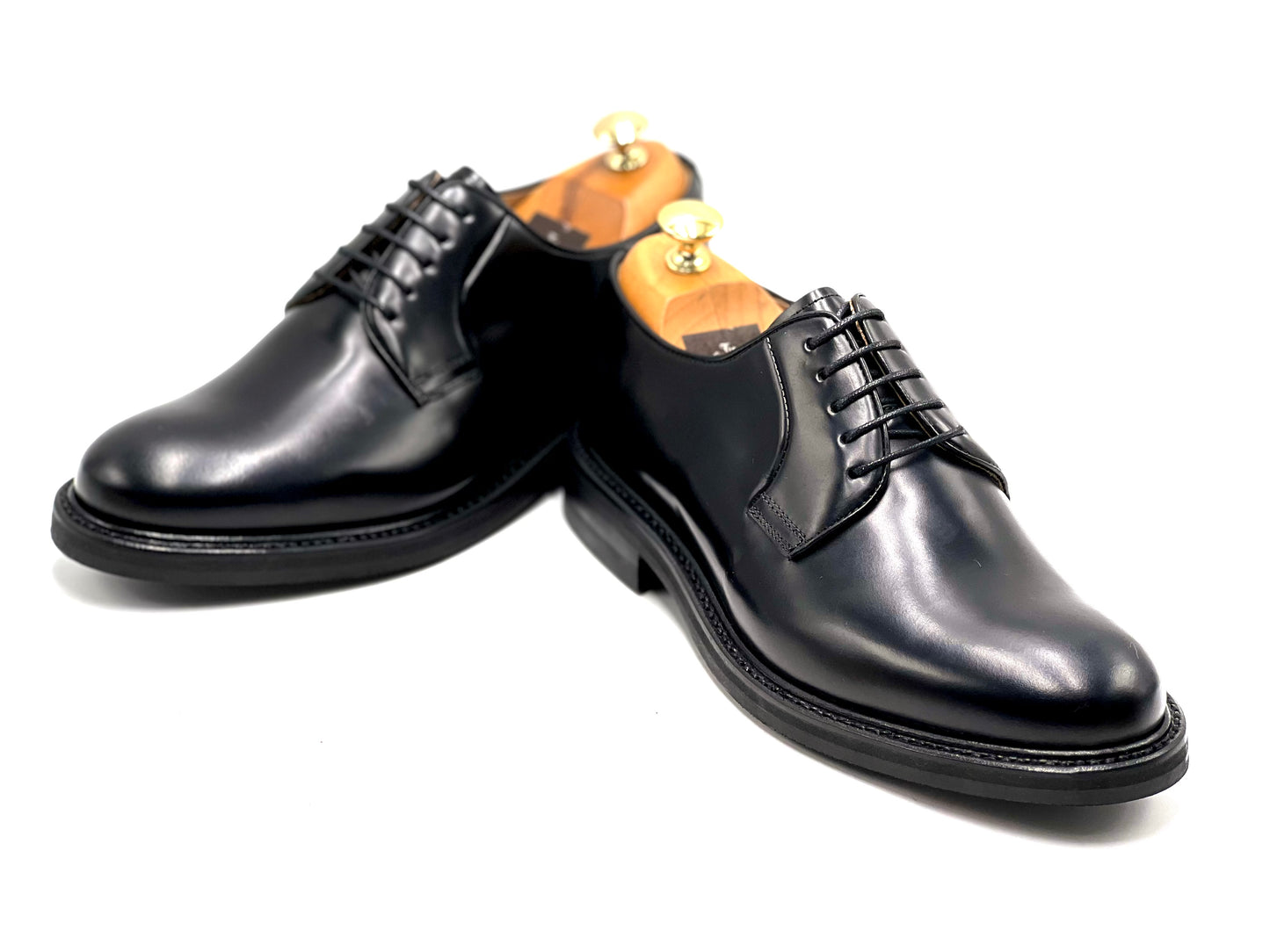 Derby 5 buchi Lavorazione Goodyear Suola Dainite (ShaDainy)