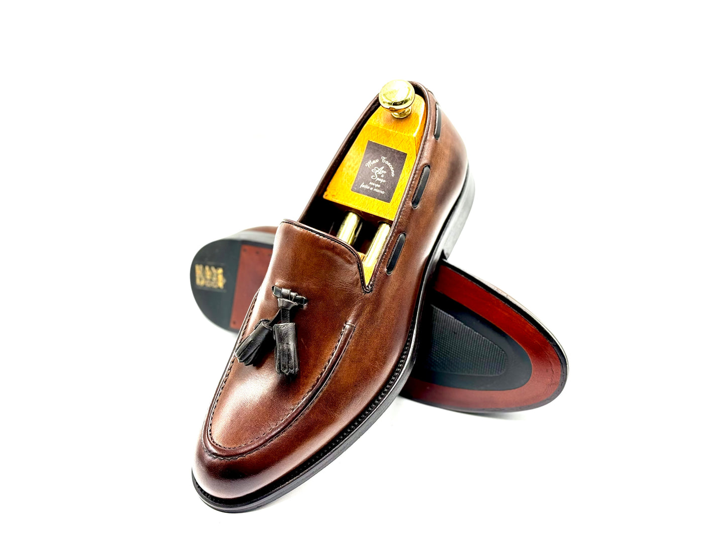 Mocassino vitello Fiocchetti Cordino (MocVitFioCord)