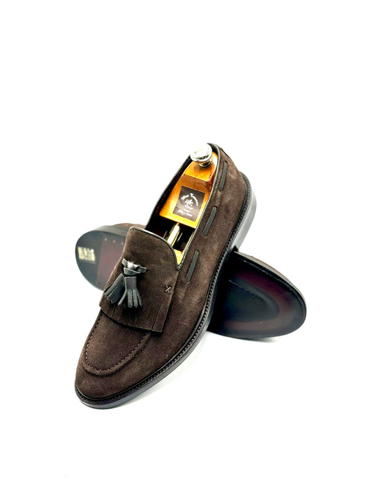Mocassino Frangia - Fiocchetti Camoscio (MocFraFioCam)