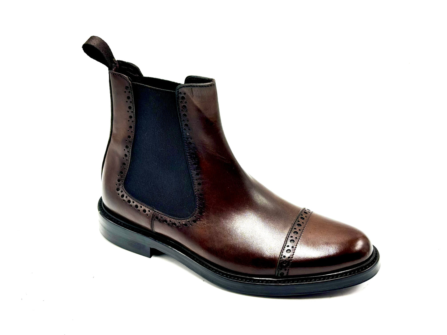 Chelsea Boot puntale Brogue (chelsbro)