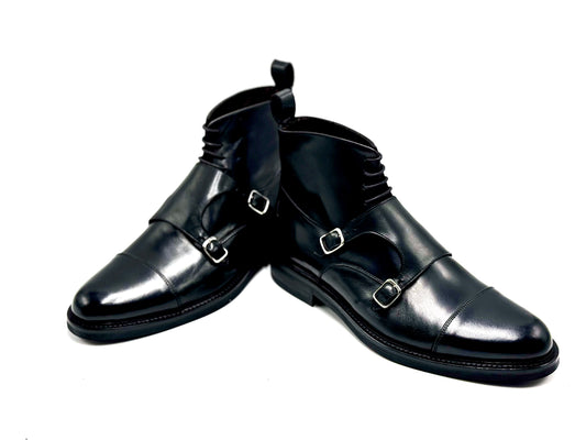 Stivaletto Lacci Doppia Fibbia Gomma "Vibram" (StivLFib.Dainy)