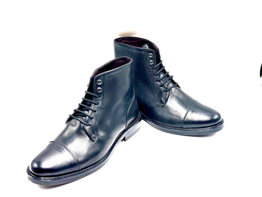 Stivaletto Soft Lacci Punta Cuoio/Gomma (StivLPSoftCG)