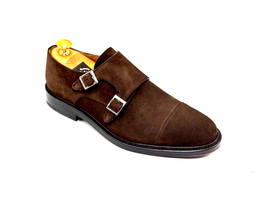 Doppia Fibbia Lavorazione Goodyear in Camoscio (OswCamGoody)