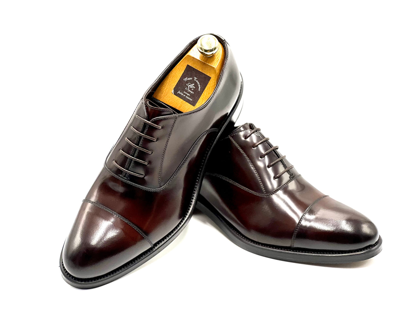 Brushed Calfskin Pointed Oxford (FraSpa)