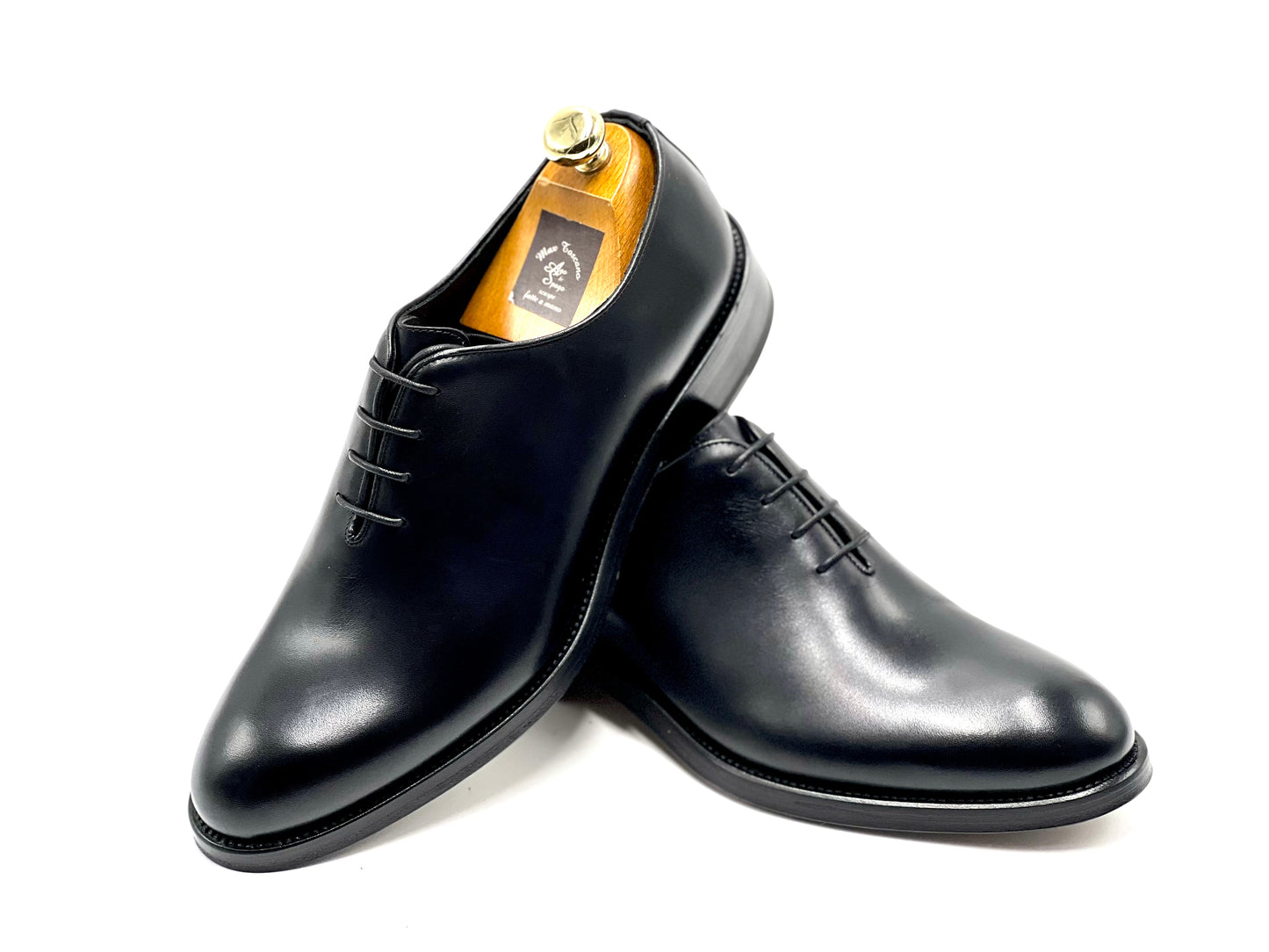 Francesina 4 buchi totalmente liscia vitello (BerV)