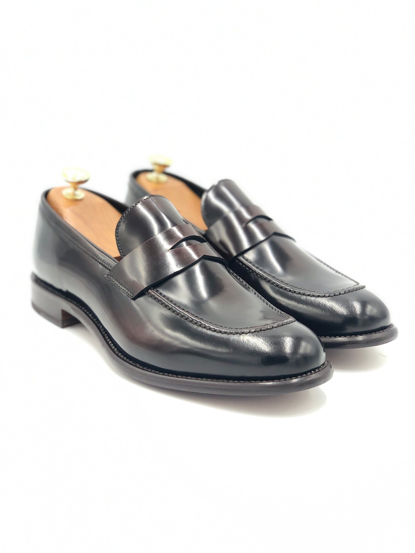 Mocassino Fascetta Tondo Vitello Spazzolato (Moc01spl)