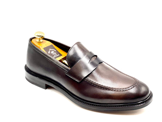 Mocassino fascetta Tondo guardo a L Vitello (Moc06vit)