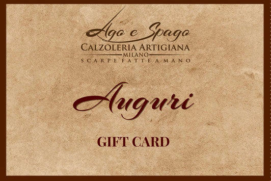 Ago e Spago Gift Card - Via Plinio