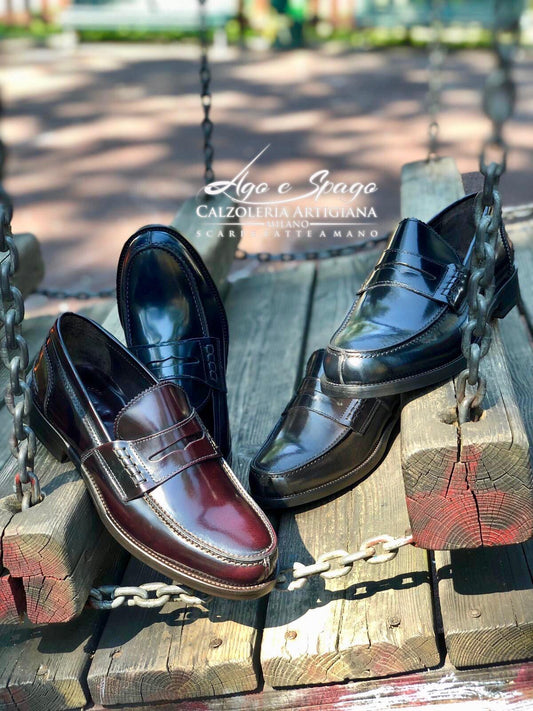 Mocassino fascetta Vitello Spazzolato (SaxS)