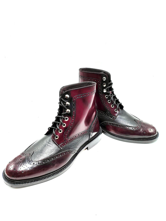 Stivaletto Lacci Bicolore Coda di Rondine - Dainite (StivBicRond)