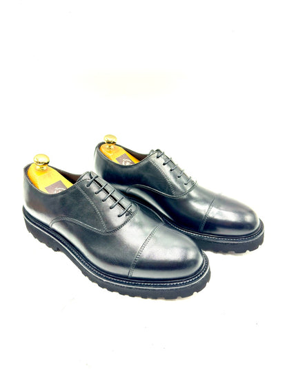 Francesina Punta Vitello -  Suola in cuoio e ViBRAM Light (FraMicro)