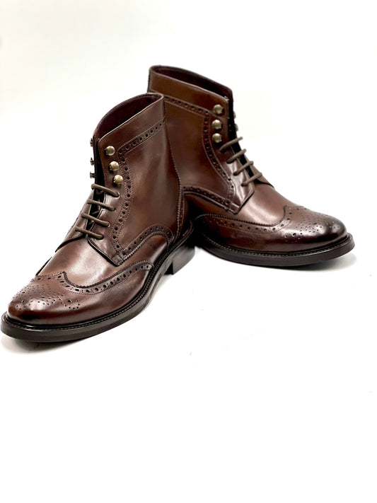 Stivaletto Lacci Vitello Coda di Rondine Gummy (StivLCdrGum)