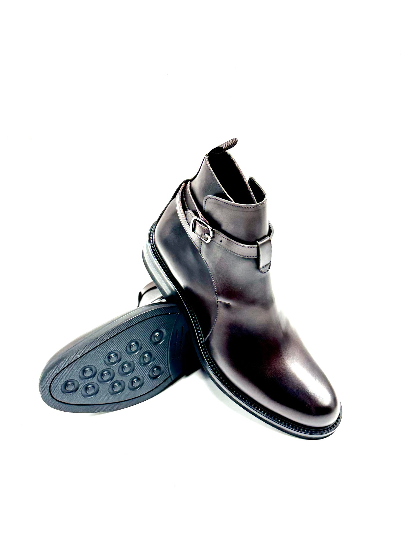 Stivaletto "Jodhpur" con fibbia (Basso)