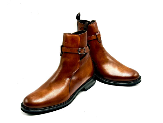 Stivaletto "Jodhpur" con fibbia (Alto)