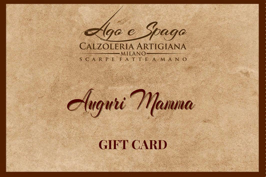 Ago e Spago Gift Card - Via Plinio