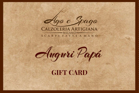 Ago e Spago Gift Card - Via Plinio